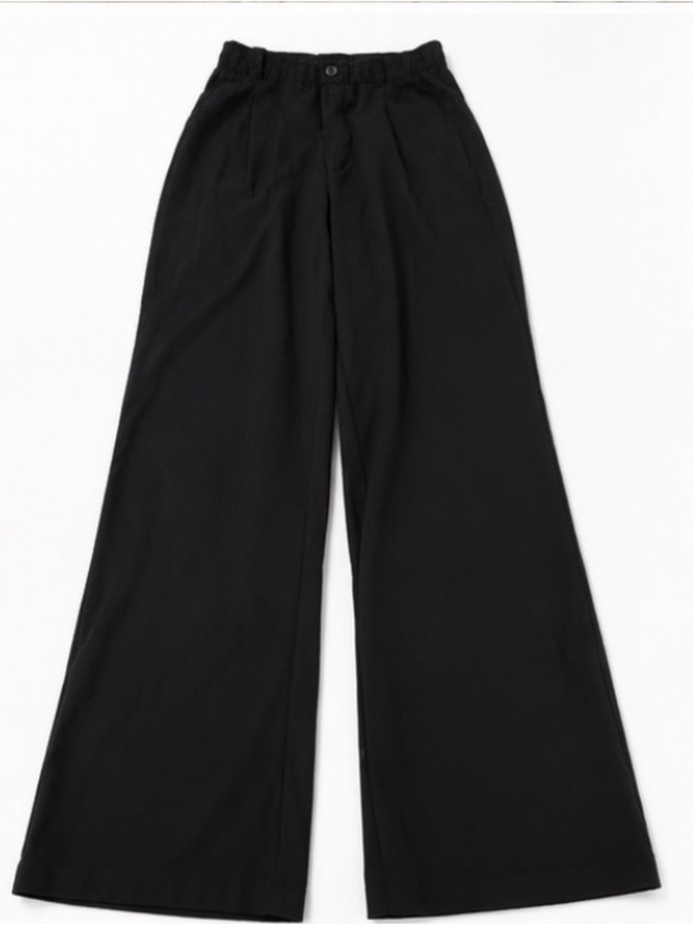 DSG Black Wide-Leg Pull-On Trousers